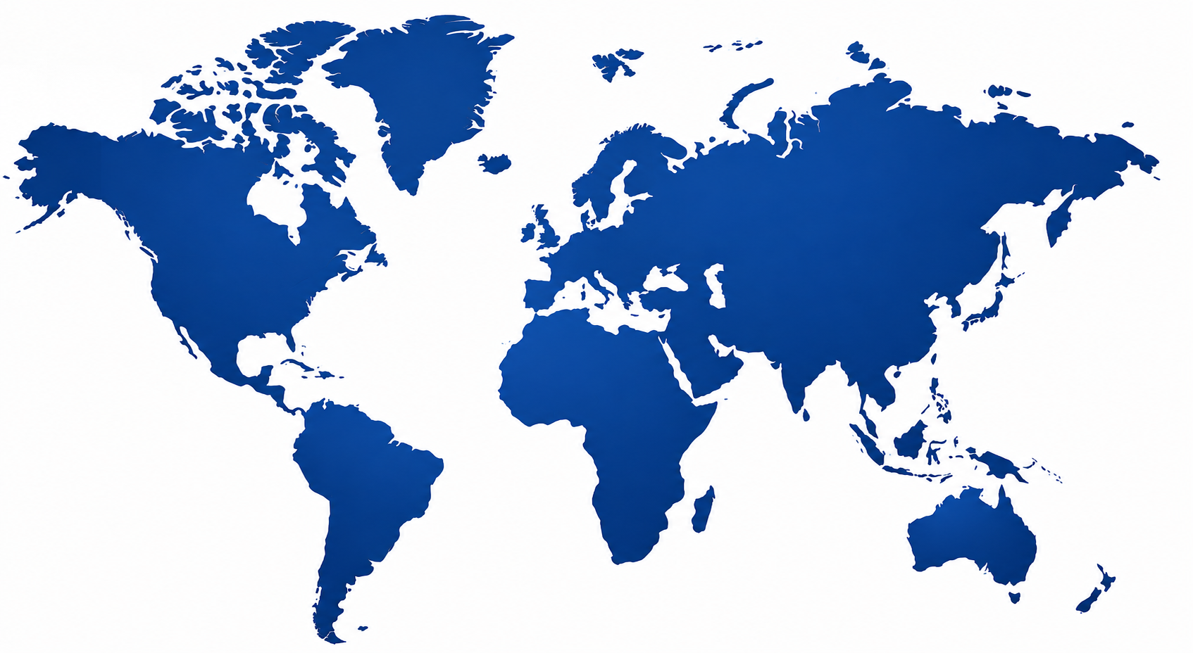 World map showing M POWER locations in Germany, UAE, Oman and India